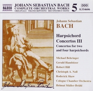 HARPSICHORD CONCERTOS III<br/><h5>Megjelenés: 2000-11-25</h5>