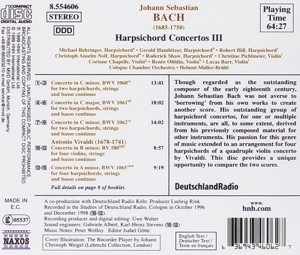 HARPSICHORD CONCERTOS III<br/><h5>Megjelenés: 2000-11-25</h5>