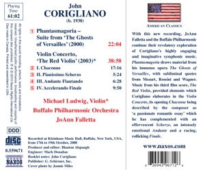 VIOLIN CONCERTO/PHANTASMAGORIA<br/><h5>Megjelenés: 2010-05-17</h5>