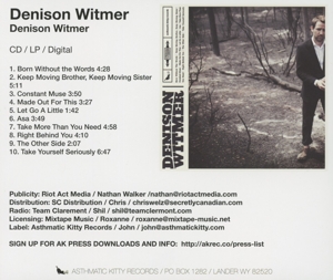 DENISON WITMER<br/><h5>Megjelenés: 2013-02-14</h5>