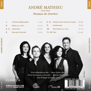 MUSIQUE DE CHAMBRE<br/><h5>Megjelenés: 2019-05-03</h5>