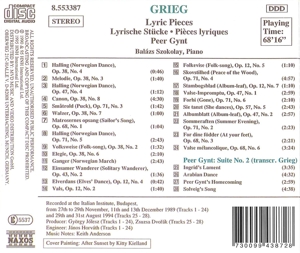 LYRIC PIECES<br/><h5>Megjelenés: 1997-12-08</h5>