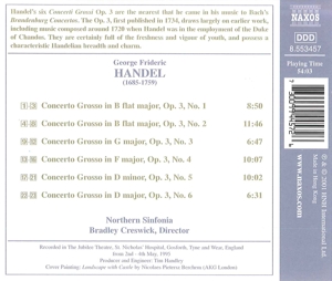 CONCERTI GROSSI OP.3 NO.1-6<br/><h5>Megjelenés: 2009-05-18</h5>