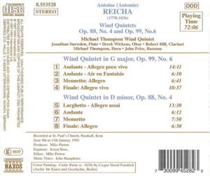 WIND QUINTETS<br/><h5>Megjelenés: 1997-05-07</h5>