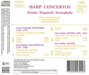 HARP CONCERTOS<br/><h5>Megjelenés: 1997-11-26</h5>