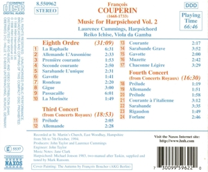 MUSIC FOR HARPSICHORD V.2<br/><h5>Megjelenés: 1998-10-30</h5>