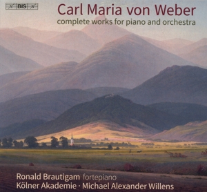 WEBER: COMPLETE WORKS FOR PIANO & ORCHESTRA<br/><h5>Megjelenés: 2021-03-05</h5>