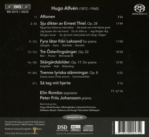 AT HOME WITH HUGO ALFVEN: SONGS AND PIANO PIECES<br/><h5>Megjelenés: 2022-05-06</h5>