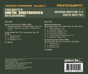 SOVIET EXPERIENCE V.4: STRING QUARTETS<br/><h5>Megjelenés: 2013-11-19</h5>