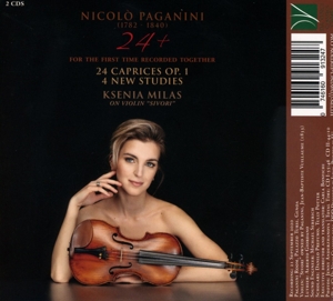 PAGANINI: 24 PLUS (24 CAPRICES OP. 1, 4 NEW STUDIES)<br/><h5>Megjelenés: 2022-06-10</h5>