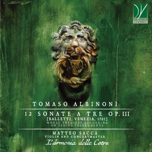 ALBINONI: 12 SONATE OP. III (BALLETTI, VENEZIA, 1701)<br/><h5>Megjelenés: 2022-06-24</h5>