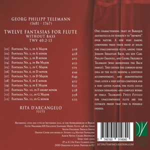 TELEMANN: TWELVE FANTASIAS<br/><h5>Megjelenés: 2022-08-26</h5>