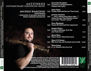 ANTITHESIS - CONTEMPORARY SAXOPHONE MUSIC<br/><h5>Megjelenés: 2023-03-03</h5>