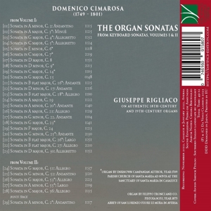 CIMAROSA: THE ORGAN SONATAS<br/><h5>Megjelenés: 2023-07-14</h5>