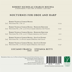 NOCTURNES FOR OBOE AND HARP<br/><h5>Megjelenés: 2024-07-12</h5>