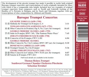 BAROQUE TRUMPET CONCERTOS<br/><h5>Megjelenés: 2007-09-18</h5>