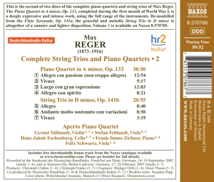 STRING TRIOS & PIANO QUARTETS VOL.2<br/><h5>Megjelenés: 2008-10-21</h5>