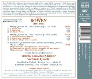 STRING QUARTETS NO.2 & 3<br/><h5>Megjelenés: 2014-08-05</h5>