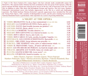 OPERA:THE NEXT GENERATION<br/><h5>Megjelenés: 2004-11-01</h5>