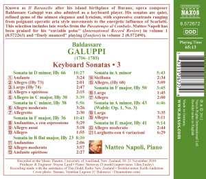 KEYBOARD SONATAS VOL.3<br/><h5>Megjelenés: 2012-09-07</h5>