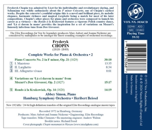 FREDERIC CHOPIN: COMPLETE WORKS FOR PIANO & ORCHESTRA VOL. 2<br/><h5>Megjelenés: 2024-03-01</h5>