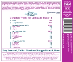 COMPLETE WORKS FOR VIOLIN AND PIANO<br/><h5>Megjelenés: 2014-03-04</h5>