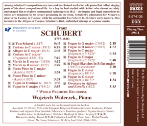 SCHUBERT RARITIES AND SHORT PIANO WORKS<br/><h5>Megjelenés: 2021-08-27</h5>