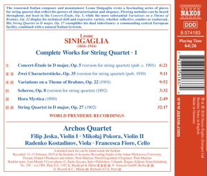 COMPLETE WORKS FOR STRING QUARTET VOL.1<br/><h5>Megjelenés: 2020-05-08</h5>