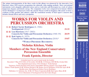 WORKS FOR VIOLIN AND PERCUSSION ORCHESTRA<br/><h5>Megjelenés: 2022-10-28</h5>