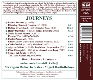 JOURNEYS - ORCHESTRAL MUSIC FROM FIVE CONTINENTS<br/><h5>Megjelenés: 2021-02-26</h5>