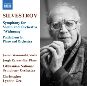 VALENTIN SILVESTROV: SYMPHONY FOR VIOLIN AND ORCHESTRA WIDMUNG<br/><h5>Megjelenés: 2024-05-03</h5>