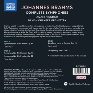 BRAHMS: COMPLETE SYMPHONIES<br/><h5>Megjelenés: 2022-08-26</h5>