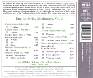 ENGLISH STRING MINIA..V.3<br/><h5>Megjelenés: 2001-10-14</h5>