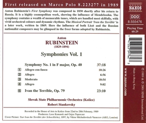 SYMPHONIES VOL.1<br/><h5>Megjelenés: 2001-06-25</h5>