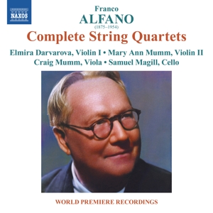 FRANCO ALFANO: COMPLETE STRING QUARTETS<br/><h5>Megjelenés: 2023-08-04</h5>