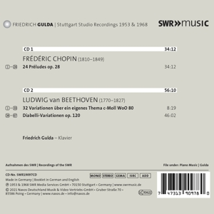 SWR STUDIO RECORDINGS 1953 & 1968<br/><h5>Megjelenés: 2021-02-05</h5>