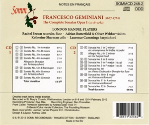 12 SONATAS OP.1<br/><h5>Megjelenés: 2012-12-10</h5>