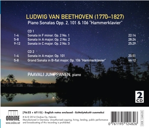 PIANO SONATAS OPP.2,101 & 106<br/><h5>Megjelenés: 2014-02-12</h5>