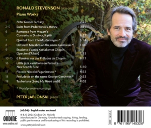 STEVENSON: PIANO WORKS<br/><h5>Megjelenés: 2024-11-01</h5>