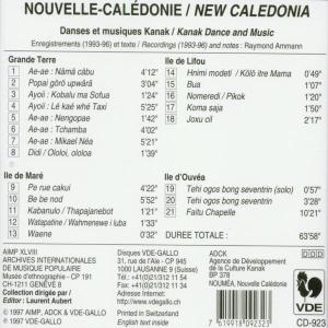 NOUVELLE CALEDONIE<br/><h5>Megjelenés: 1998-04-23</h5>