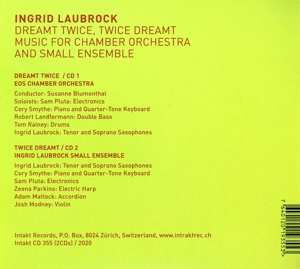 DREAMT TWICE, TWICE DREAMT: MUSIC FOR SMALL ENSEMBLE<br/><h5>Megjelenés: 2021-01-15</h5>