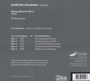 FELDMAN EDITION 6:STRING<br/><h5>Megjelenés: 2002-11-26</h5>