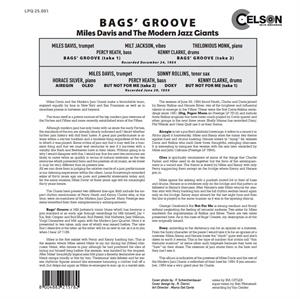 BAGS' GROOVE<br/><h5>Megjelenés: 2023-07-14</h5>