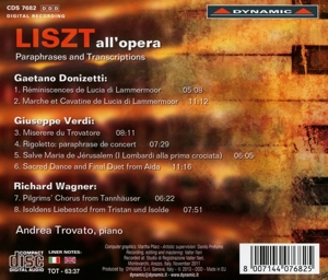 LISZT ALL'OPERA<br/><h5>Megjelenés: 2015-02-09</h5>