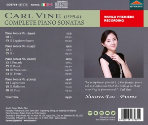 CARL VINE: COMPLETE PIANO SONATAS<br/><h5>Megjelenés: 2022-06-03</h5>