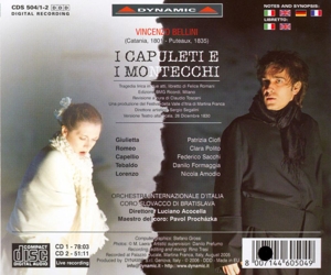 I CAPULETI E I MONTECCHI<br/><h5>Megjelenés: 2006-05-19</h5>