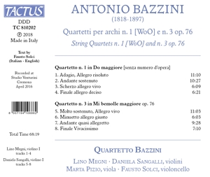 QUARTETTI PER ARCHI NO.1 & 3<br/><h5>Megjelenés: 2018-09-25</h5>