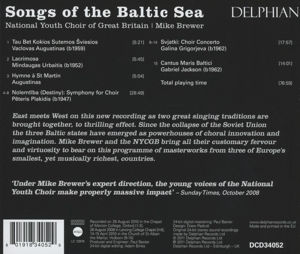 SONGS OF THE BALTIC SEA<br/><h5>Megjelenés: 2011-10-24</h5>