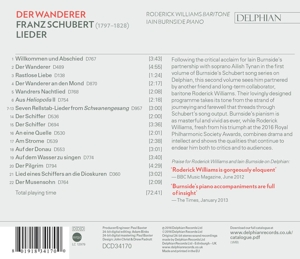 LIEDER:DER WANDERER<br/><h5>Megjelenés: 2016-09-14</h5>