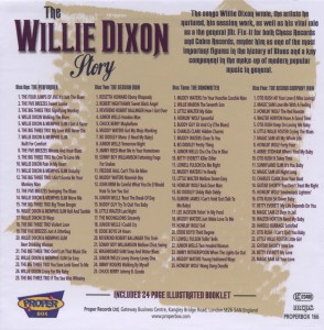 WILLIE DIXON STORY<br/><h5>Megjelenés: 2012-02-27</h5>